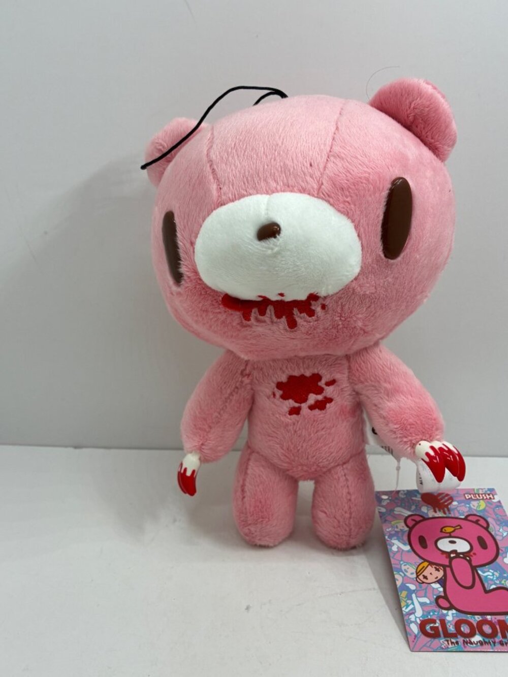 Gloomy Bear Pink Plushie 8" Naughty Grizzly Collectible Toy By Great Eastern Ent - Picture 3 of 5